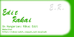 edit rakai business card